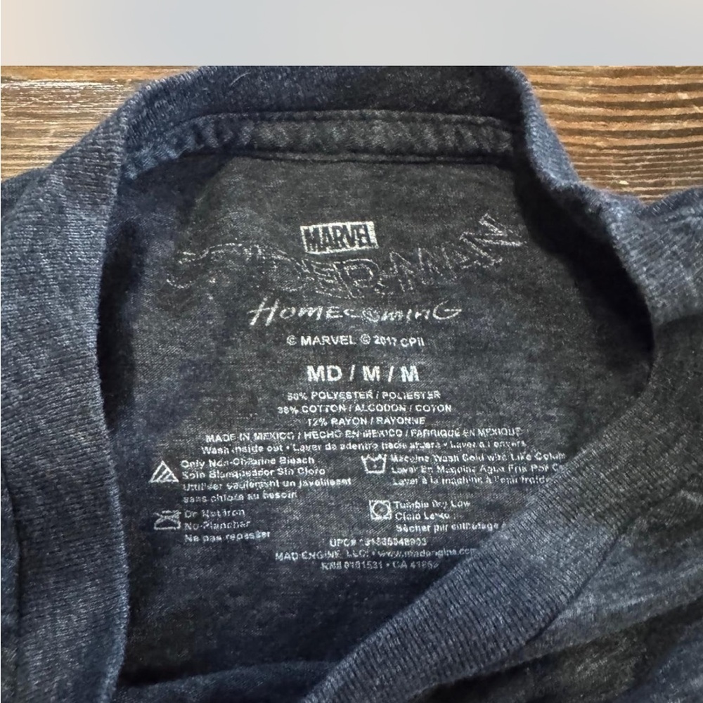 Marvel Dark Gray Spider-Man Tee - Picture 2 of 3